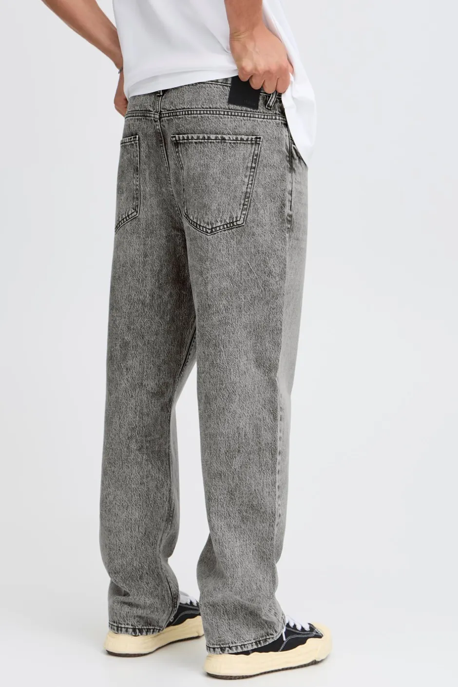 New Solid Milo Tommy Jeans, , W34/L32 Grey Denim