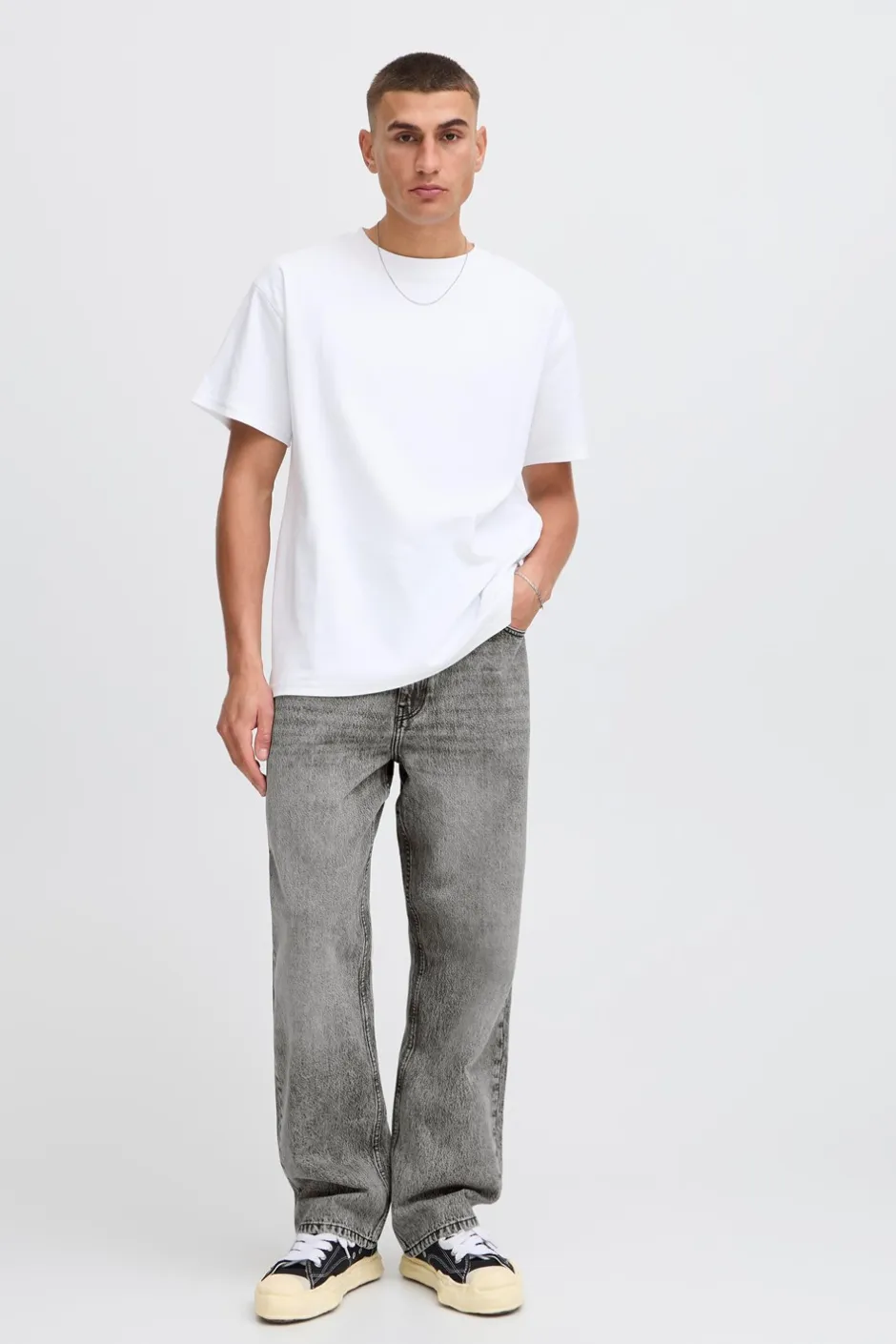 New Solid Milo Tommy Jeans, , W34/L32 Grey Denim