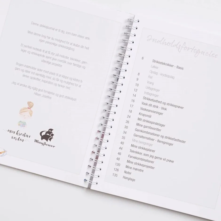 Mayflower Min Strikkejournal