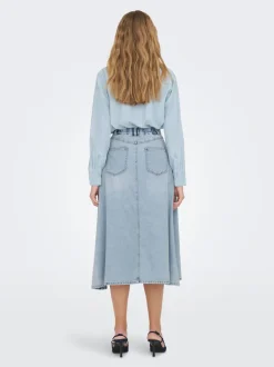 ONLY Mindy Denimnederdel, , XS*Dame Nederdele
