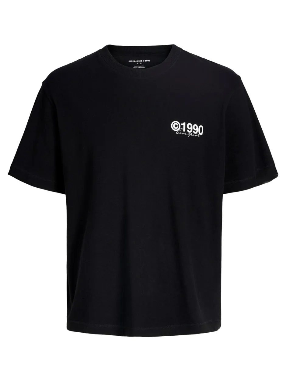 Jack & Jones Junior Mineral Photo Back T-shirt, , 152 cm Black