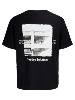 Jack & Jones Junior Mineral Photo Back T-shirt, , 152 cm Black