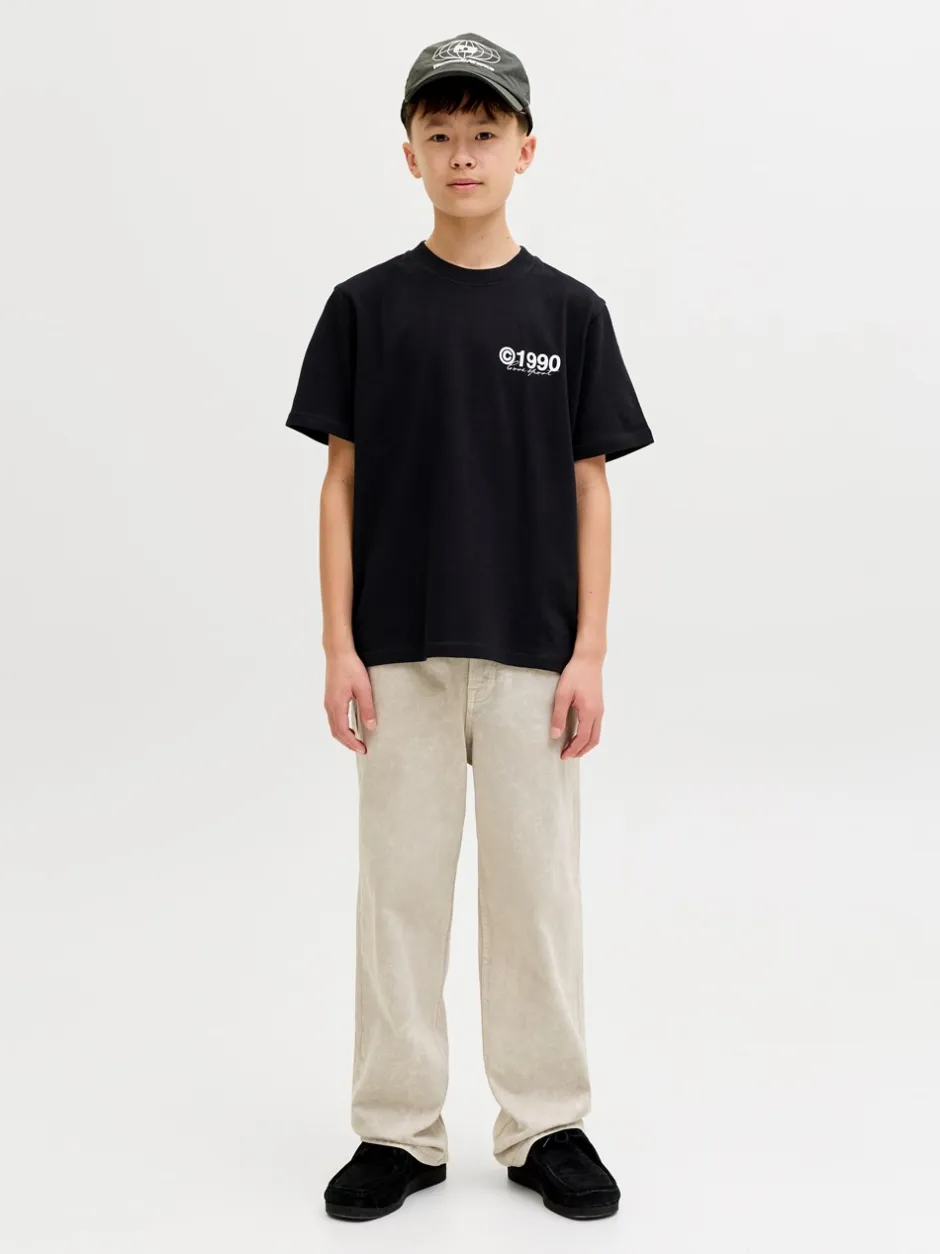 Jack & Jones Junior Mineral Photo Back T-shirt, , 152 cm Black