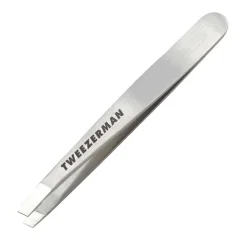 Tweezerman Mini Slant tweezer, classic stainless* Vipper & Bryn