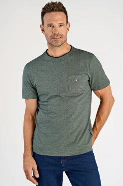 Bison Mini Striped O-Neck T-shirt, , L* T-Shirts & Poloer