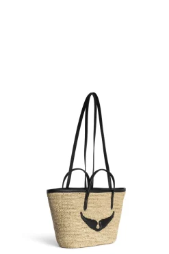 Hot Zadig & Voltaire Mini Wings Håndtaske, Noir