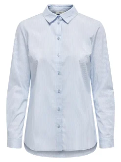 Outlet JDY Mio Skjorte, , 40 Cashmere Blue/White