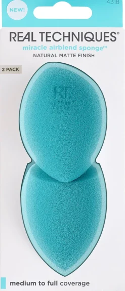 Real Techniques Miracle Airblend Duo Pak* Makeupsvampe