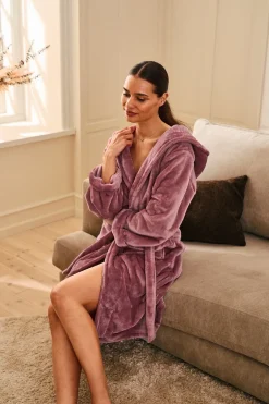 Outlet Decoy Morgenkåbe, , M Rose