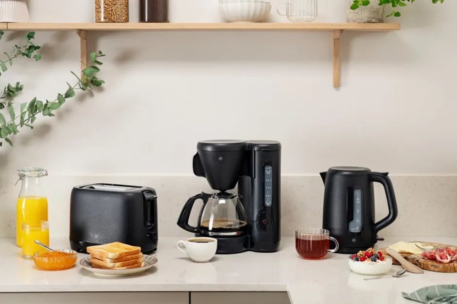 New OBH Nordica Morning Elkedel, , 1,7 L Matte Black