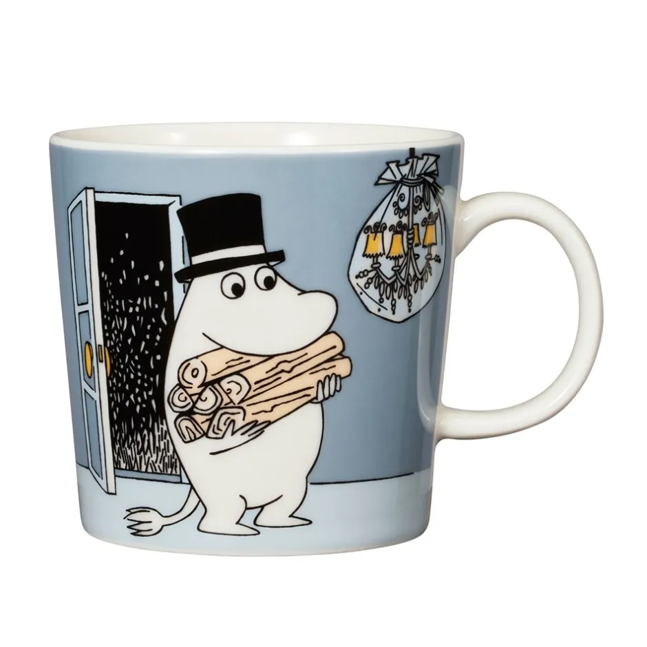 Sale Moomin Arabia Mumi Krus, , 30 cl Mumifar I Vinterhi