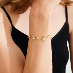 Online Pilgrim Mylan Armbånd, , 16,5+3 cm Gold Plated