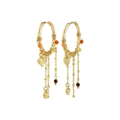 Discount Pilgrim Mylan Øreringe, Gold Plated