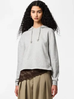 Outlet Pieces Naina Lace Hip Tørklæde, Hot Fudge
