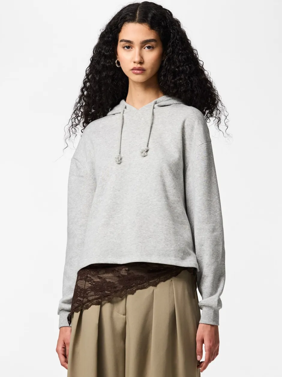 Outlet Pieces Naina Lace Hip Tørklæde, Hot Fudge