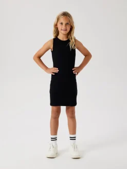 Hot Name It Nakal Slim Kjole, , 140 cm Black