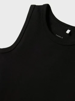 Hot Name It Nakal Slim Kjole, , 140 cm Black