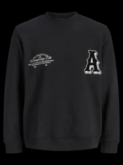 Jack & Jones Junior Nantucket Front Script Sweatshirt, , 164 cm*Børn Strik & Sweatshirts