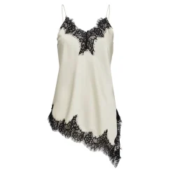 Haute L’Amitié Naomi Asym Contrast Lingerie Top, , M Pearl