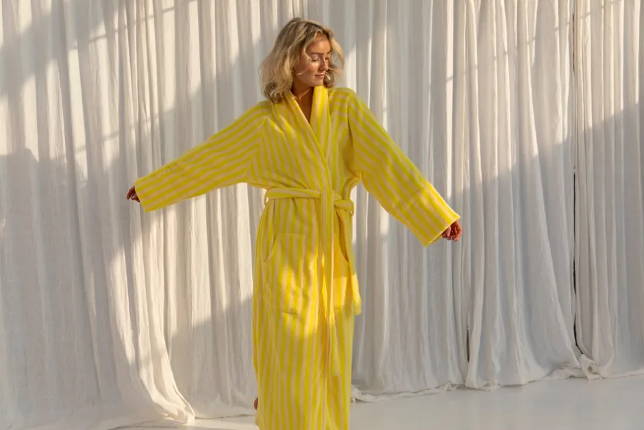 Bongusta Naram Badekåbe, , S/M Pristine/Neon Yellow