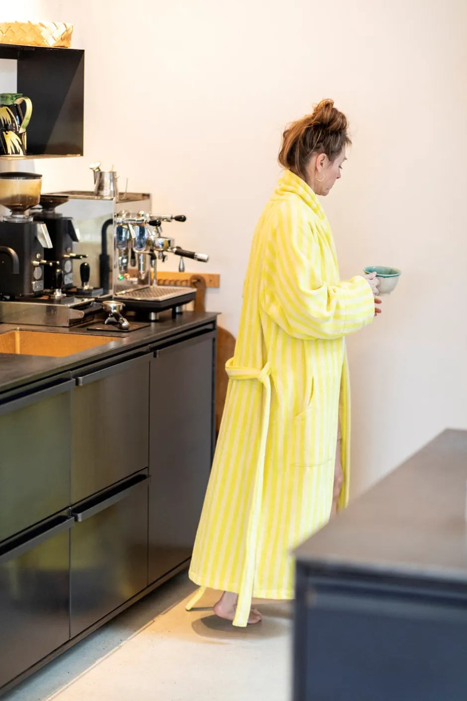 Bongusta Naram Badekåbe, , S/M Pristine/Neon Yellow