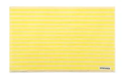 Bongusta Naram Bademåtte, Pristine & Neon Yellow, 50x80 cm* Bademåtter & Forhæng