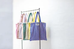 Clearance Bongusta Naram Totebag, Baby Pink & Ski Patrol Red Baby Pink & Ski Patrol Red