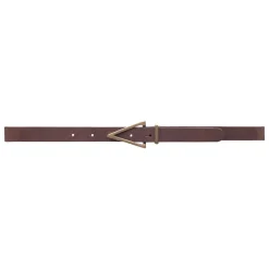 Online Depeche Narrow Bælte, , 95 cm Dark Brown