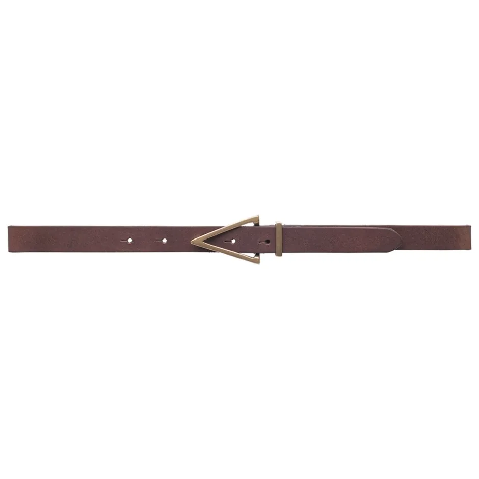 Online Depeche Narrow Bælte, , 95 cm Dark Brown