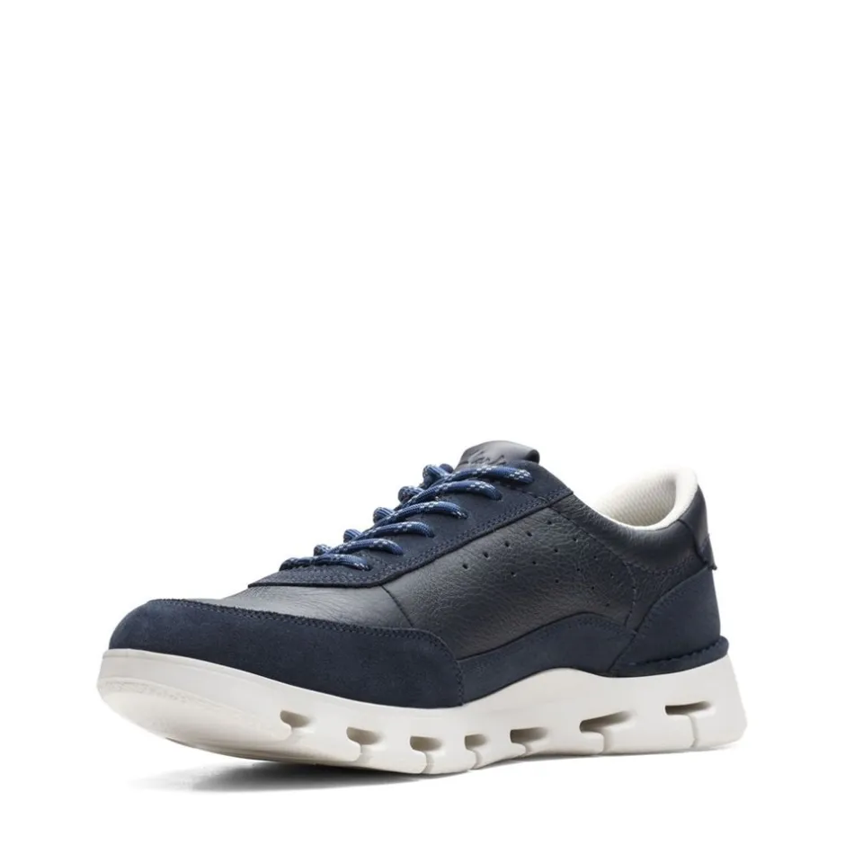 New Clarks Nature X One Sneakers, , 41 Navy Combination
