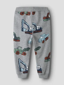 New Name It Nenean Sweatpants, , 116 cm Grey Melange