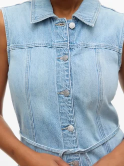 Vero Moda Nenya Denimkjole, , L*Dame Kjoler