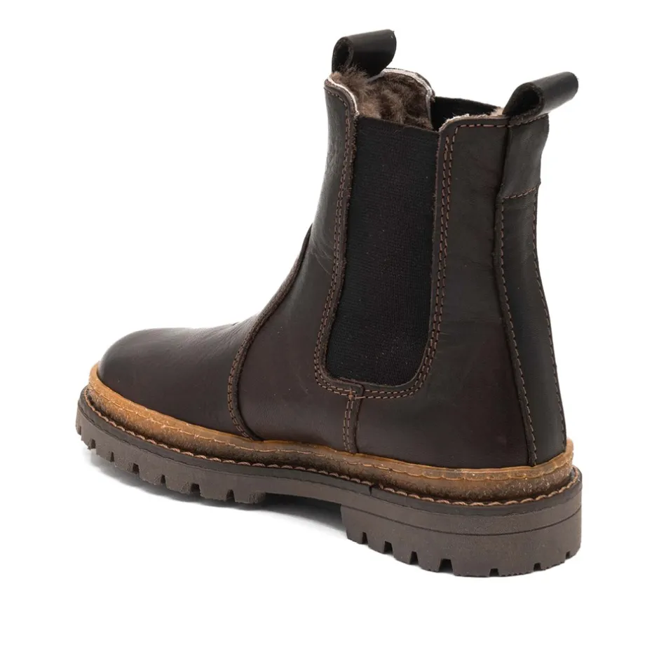 Outlet bisgaard Neo Lamb Støvler, , 36 Dark Coffee