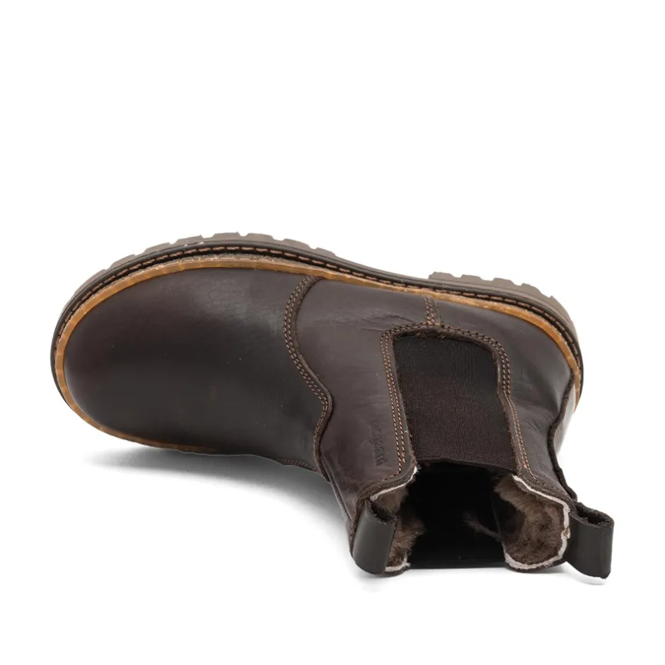 Outlet bisgaard Neo Lamb Støvler, , 36 Dark Coffee