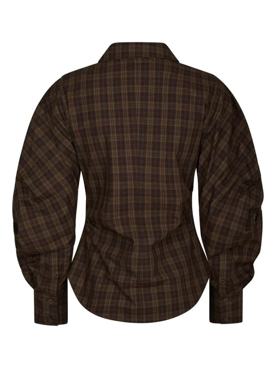 Neo Noir Neoella Check Skjorte, , 38*Dame Bluser & Skjorter