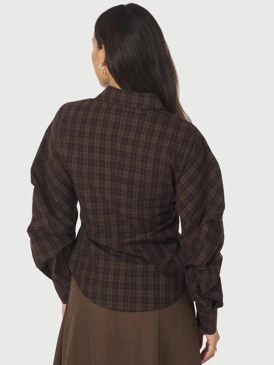 Neo Noir Neoella Check Skjorte, , 38*Dame Bluser & Skjorter