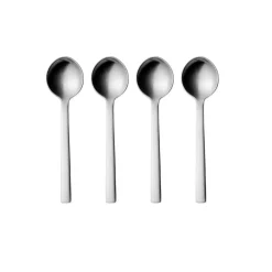 Georg Jensen New York Dessertskeer, Mat Rustfrit Stål, 4 Dele* Bestik