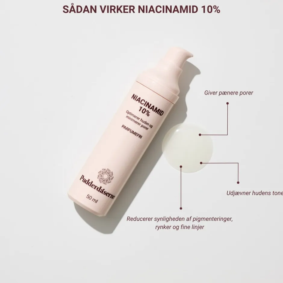Pudderdåserne Niacinamid Serum, 50 ml* Ansigtspleje
