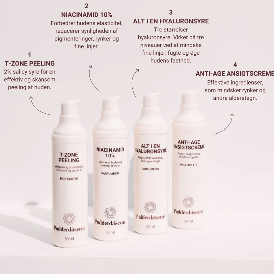 Pudderdåserne Niacinamid Serum, 50 ml* Ansigtspleje