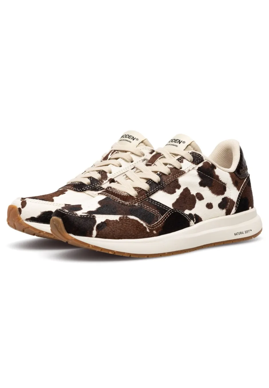 Online Woden Nicoline Animal Sneakers, , 41 Cow