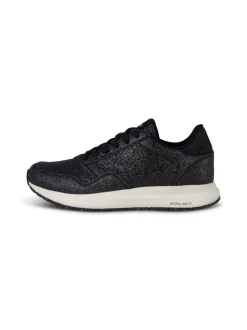Woden Nicoline Glitter Sneakers, , 39 Black