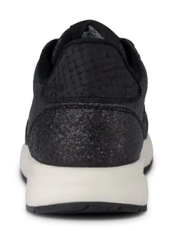 Woden Nicoline Glitter Sneakers, , 39 Black