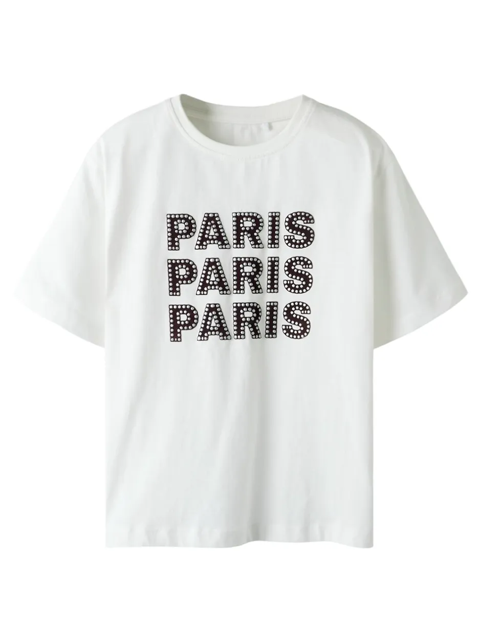 Online Name It Nikka T-shirt, , 146-152 cm Bright White