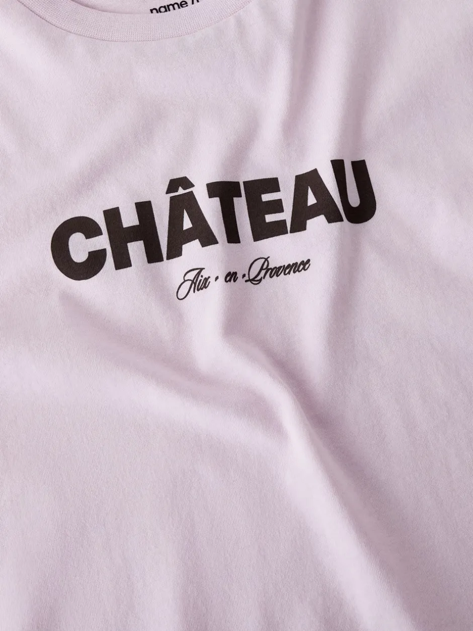 Clearance Name It Ninna T-shirt, , 134-140 cm Light Lilac