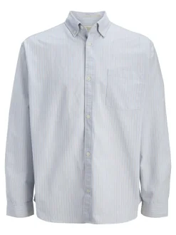 Hot Jack & Jones Junior Norrebro Oxford T-shirt, , 164 cm Cashmere Blue Stripes