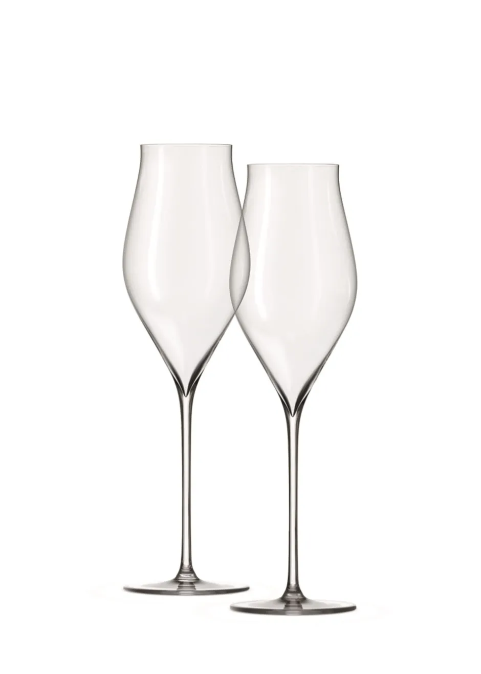 Discount Holmegaard Notes 2-pak Champagneglas, , 38 cl Klar