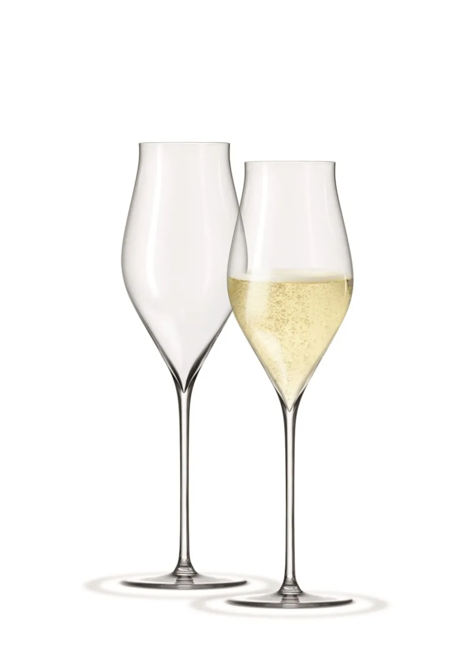 Discount Holmegaard Notes 2-pak Champagneglas, , 38 cl Klar