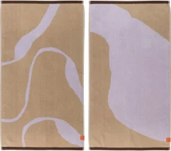 Mette Ditmer Nova Arte 2-pak Håndklæder, , 50x90 cm* Håndklæder & Vaskeklude
