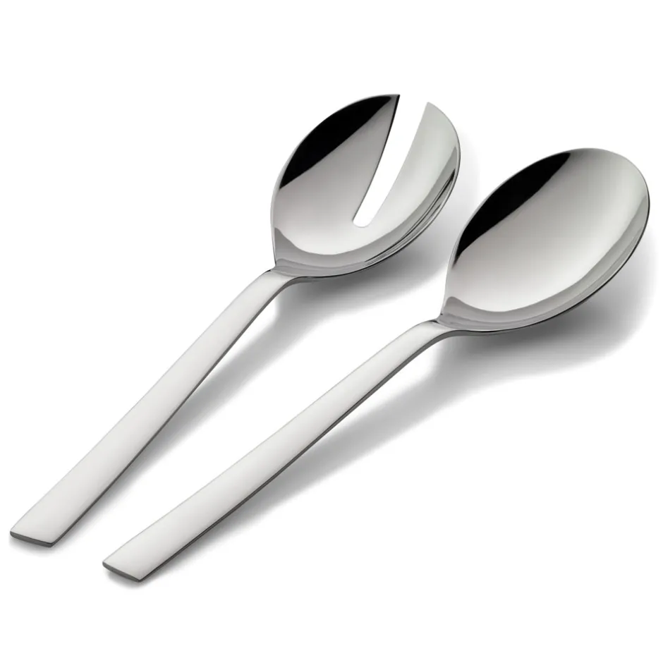 WMF Nuova Salat Serveringssæt, Rustfrit Stål, 25 cm* Køkken|Bestik