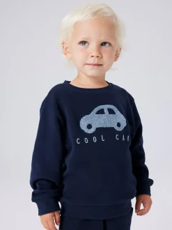 Best Name It Obear Sweatshirt, , 92 cm Dark Sapphire